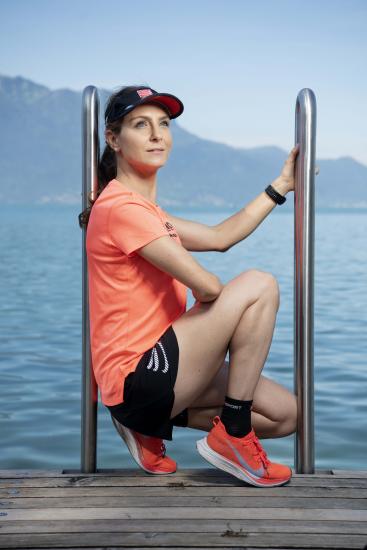 Claudia Bernasconi, championne de Suisse des 100 km.
